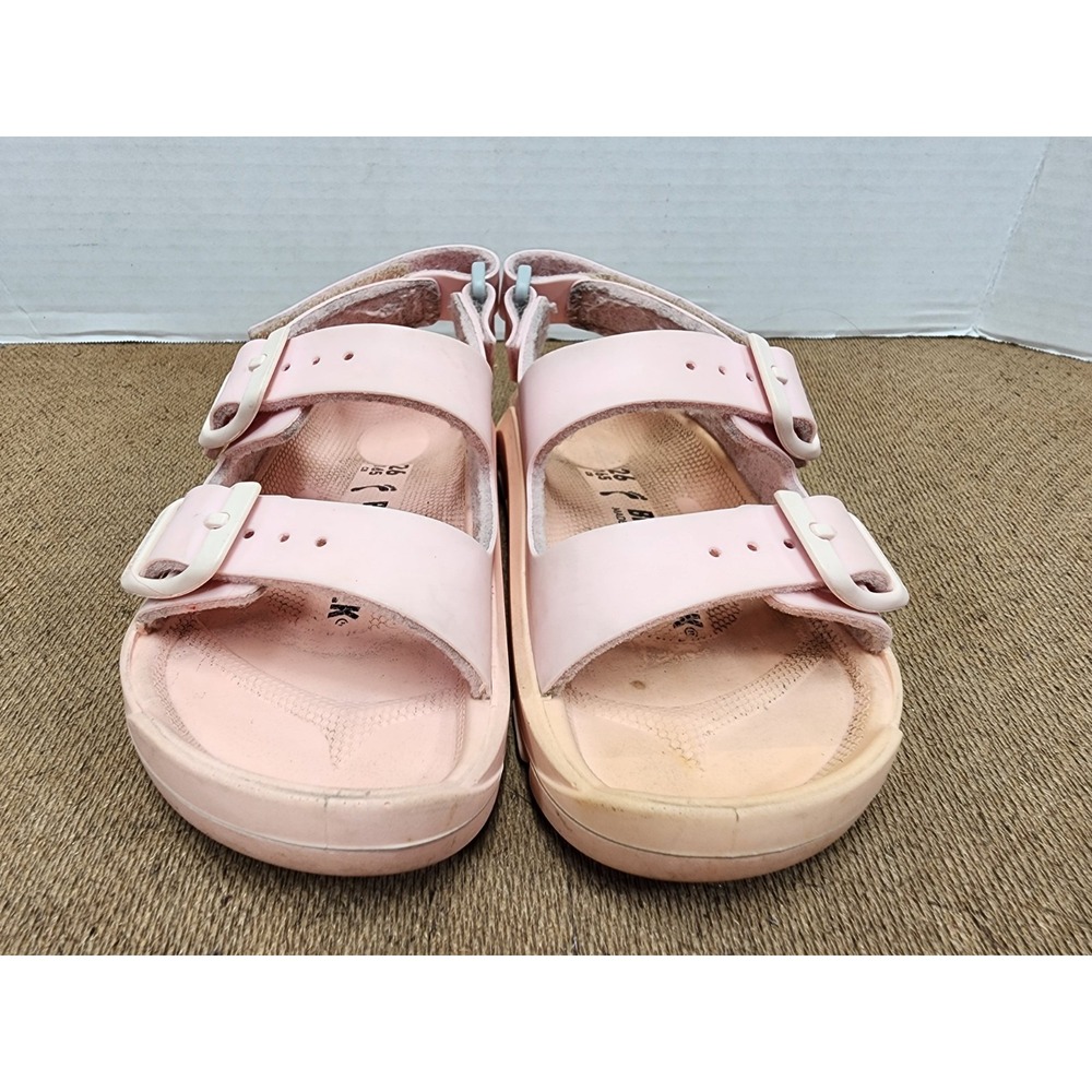 Birkenstock Mogami Kids Birko-Flor Sandals Icy Gentle Rose Size EU 26 C8 - Picture 4 of 7